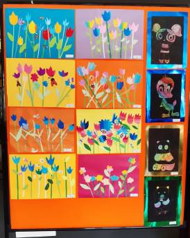 RESİM SERGİMİZ AÇILDI